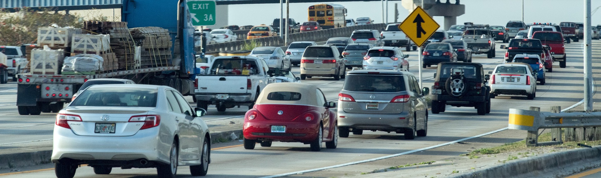 Traffic congestion on Memorial Day