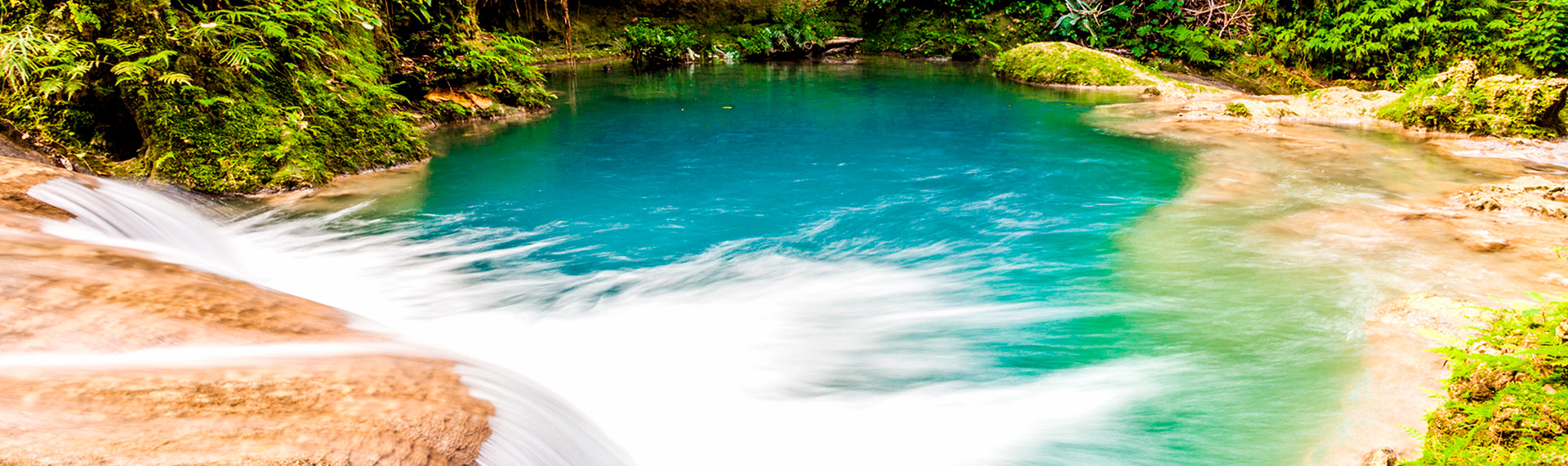 Natural pond of crystal water to enjoy in a well deserved vacation in Jamaica