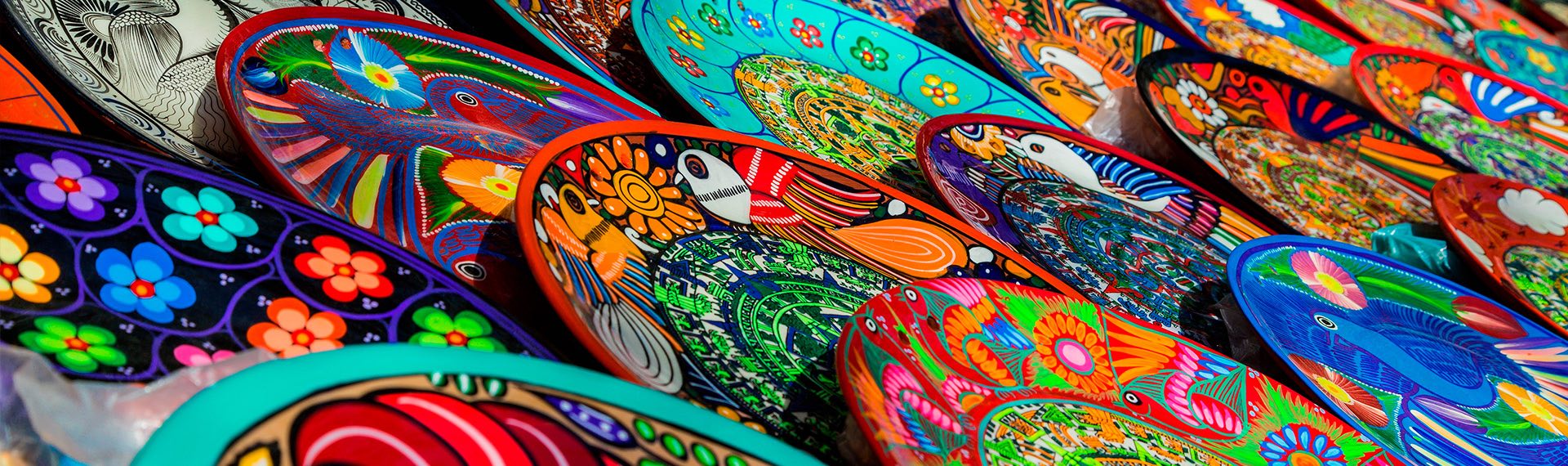 Mexican handcraft plates