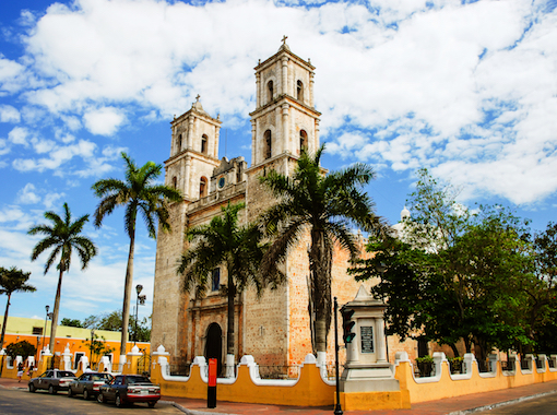 Do not miss the opportunity to visit the beautiful Cathedral of Valladolid Mexico