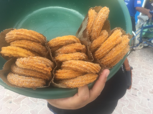 Churros are one of the most popular Mexican sweets