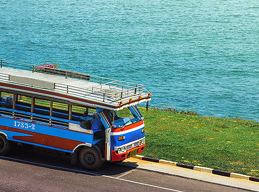 Catching the bus in Cancun Buses are a great way to move around Cancun