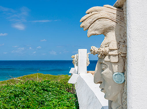 Mayan Goddess Ixchel, Isla Mujeres, history of Isla Mujeres, Mexican Caribbean, ferry terminal on Isla Mujeres