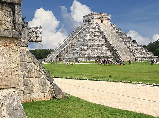 Mayan Temple in Chichen Itza